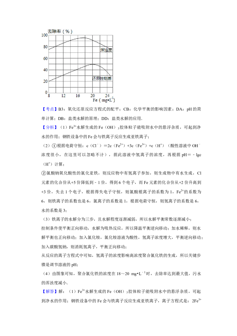 2015年天津市高考化学试卷解析版_全国卷+地方卷_5.化学_1.化学高考真题试卷_2008-2020年_地方卷_天津高考化学2007-2021_A4word版