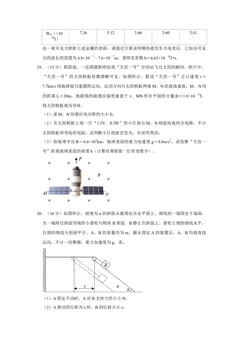 2016年江苏省高考物理试卷_全国卷+地方卷_4.物理_1.物理高考真题试卷_2008-2020年_地方卷_江苏高考物理07-20_A4word版