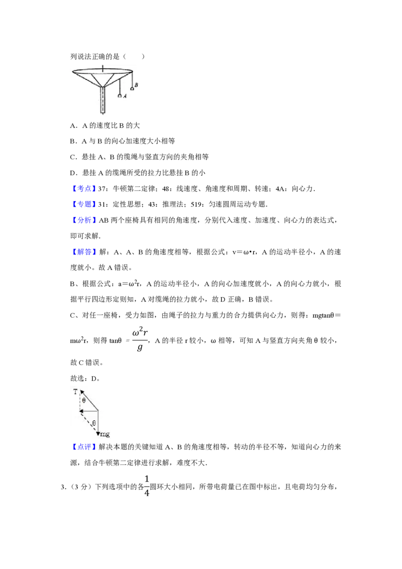 2013年江苏省高考物理试卷解析版_全国卷+地方卷_4.物理_1.物理高考真题试卷_2008-2020年_地方卷_江苏高考物理07-20_A4word版_PDF版（赠送）