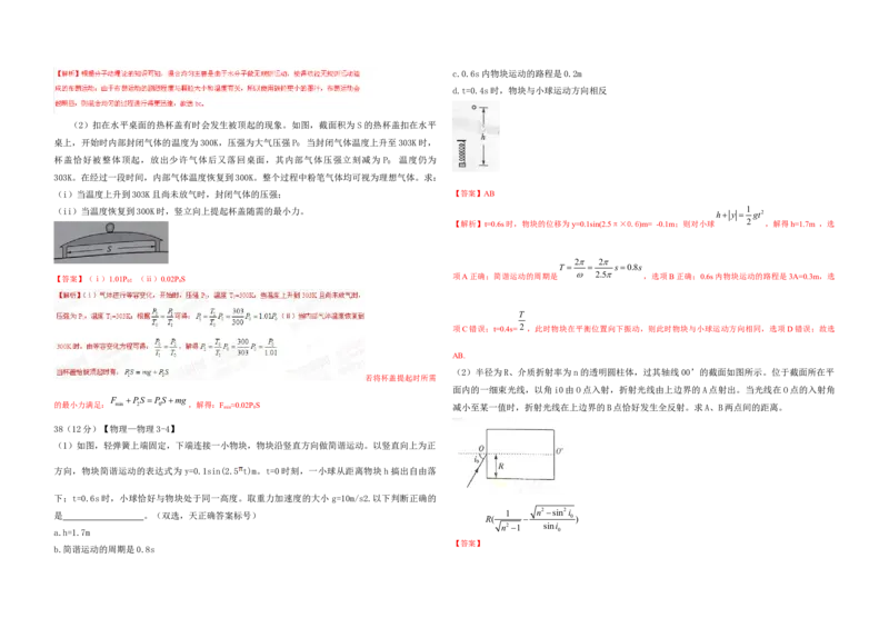 2015年高考真题物理（山东卷）（解析版）_全国卷+地方卷_4.物理_1.物理高考真题试卷_2008-2020年_地方卷_山东高考物理08-21_山东高考物理_A3版