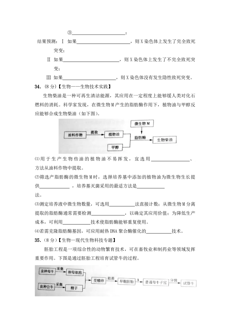2010年高考真题生物（山东卷）（解析版）_全国卷+地方卷_6.生物_1.生物高考真题试卷_2008-2020年_地方卷_山东高考生物08-21_山东高考生物_A4版_pdf版