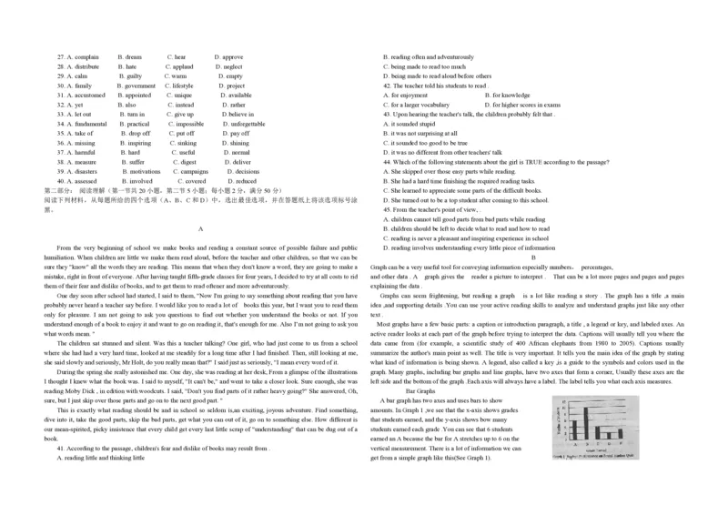 2015年浙江省高考英语（原卷版）_全国卷+地方卷_3.英语_1.英语高考真题试卷_2008-2020年_地方卷_浙江高考英语（题08-21，听力17-19）_A3word版_PDF版（赠送）