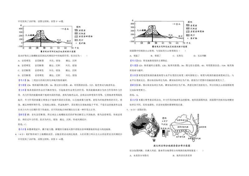2015年天津市高考地理试卷解析版_全国卷+地方卷_8.地理_1.地理高考真题试卷_2008-2020年_地方卷_天津高考地理08-21_A3word版_PDF版（赠送）
