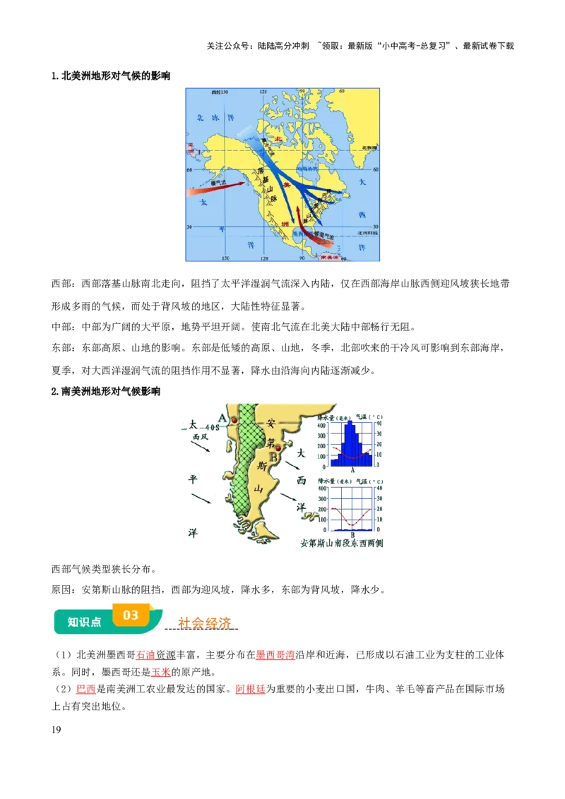 专题05认识大洲-2025年中考地理知识点梳理（背诵版）_02中考总复习（2026版更新中）_09-地理-中考总复习_2025中考地理复习资料_2025年中考地理知识点_挖空版+背诵版