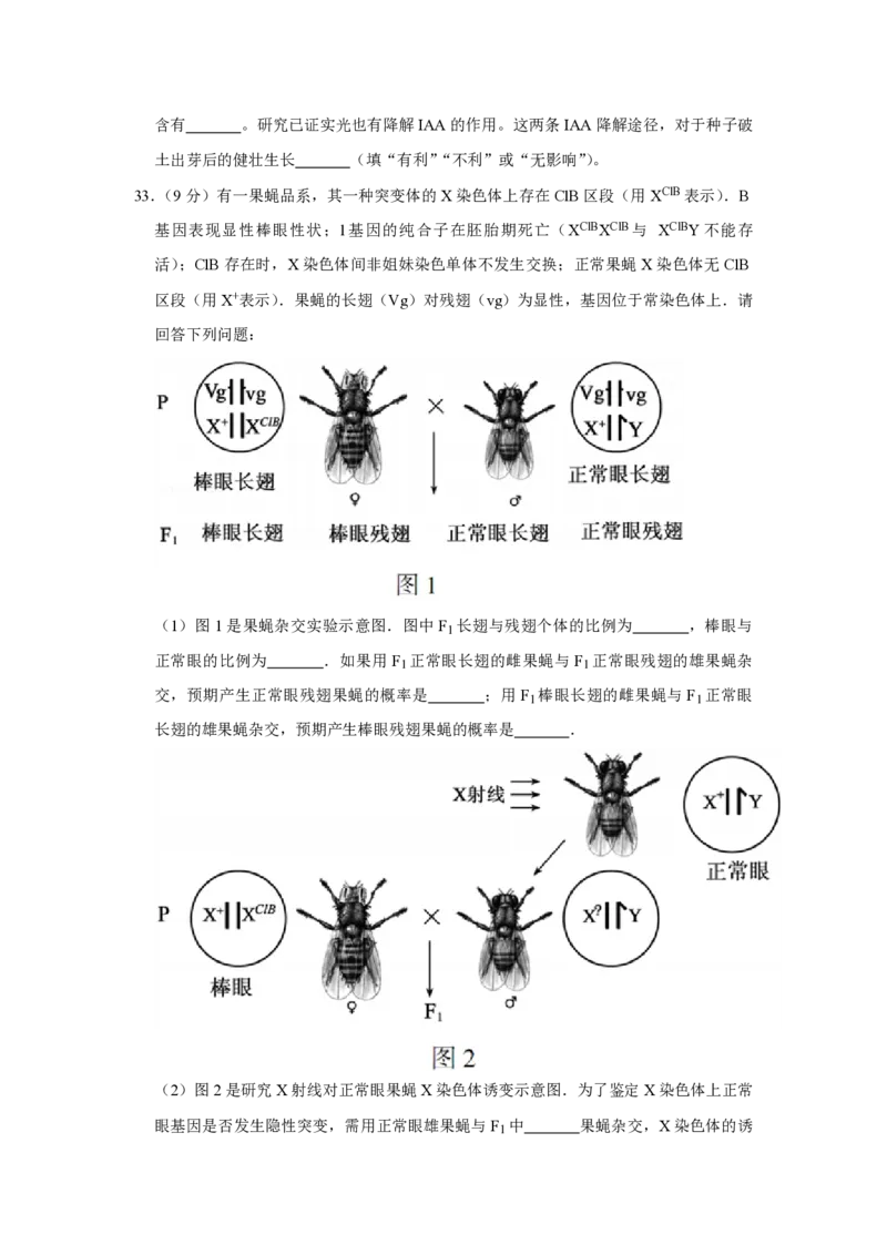 2014年江苏省高考生物试卷_全国卷+地方卷_6.生物_1.生物高考真题试卷_2008-2020年_地方卷_江苏高考生物07-20_A4word版_PDF版（赠送）