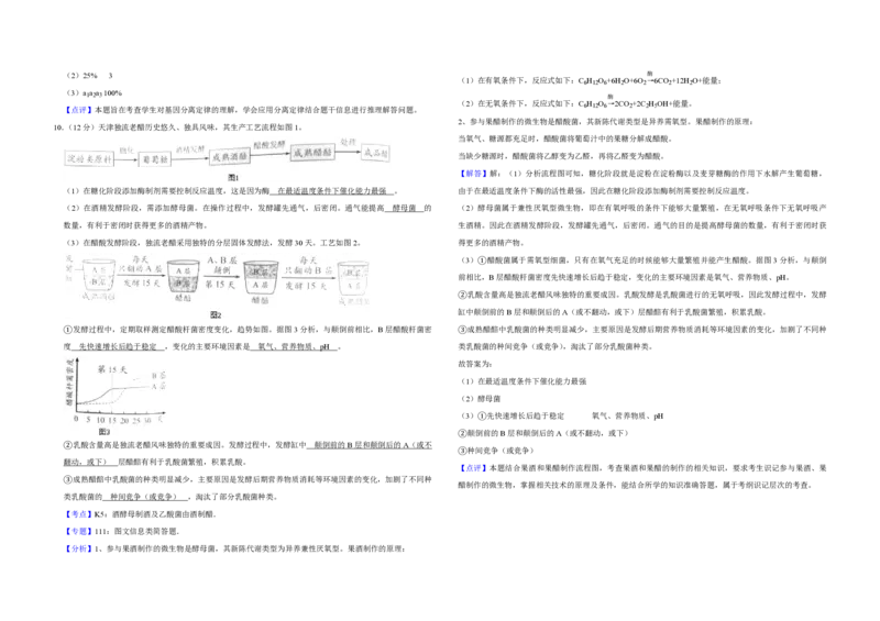 2016年天津市高考生物试卷解析版_全国卷+地方卷_6.生物_1.生物高考真题试卷_2008-2020年_地方卷_天津高考生物07-21_A3word版_PDF版（赠送）