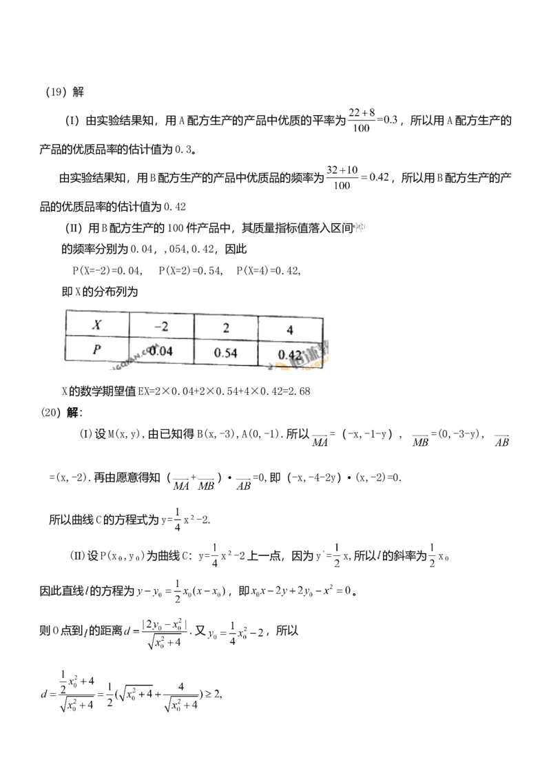 2011年理科数学海南省高考真题答案_全国卷+地方卷_2.数学_1.数学高考真题试卷_2008-2020年_地方卷_地方卷高考理科数学_海南理科数学08-19