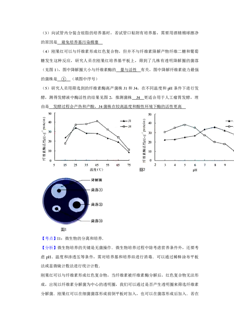 2015年江苏省高考生物试卷解析版_全国卷+地方卷_6.生物_1.生物高考真题试卷_2008-2020年_地方卷_江苏高考生物07-20_A4word版_PDF版（赠送）