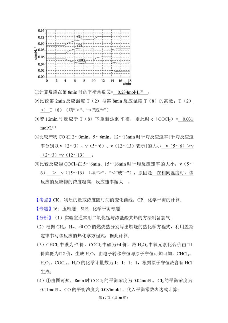 2012年全国统一高考化学真题（新课标）（解析版）_全国卷+地方卷_5.化学_1.化学高考真题试卷_2008-2020年_全国卷_全国统一高考化学（新课标ⅰ）2008-2021_A4word版_PDF版（赠送）