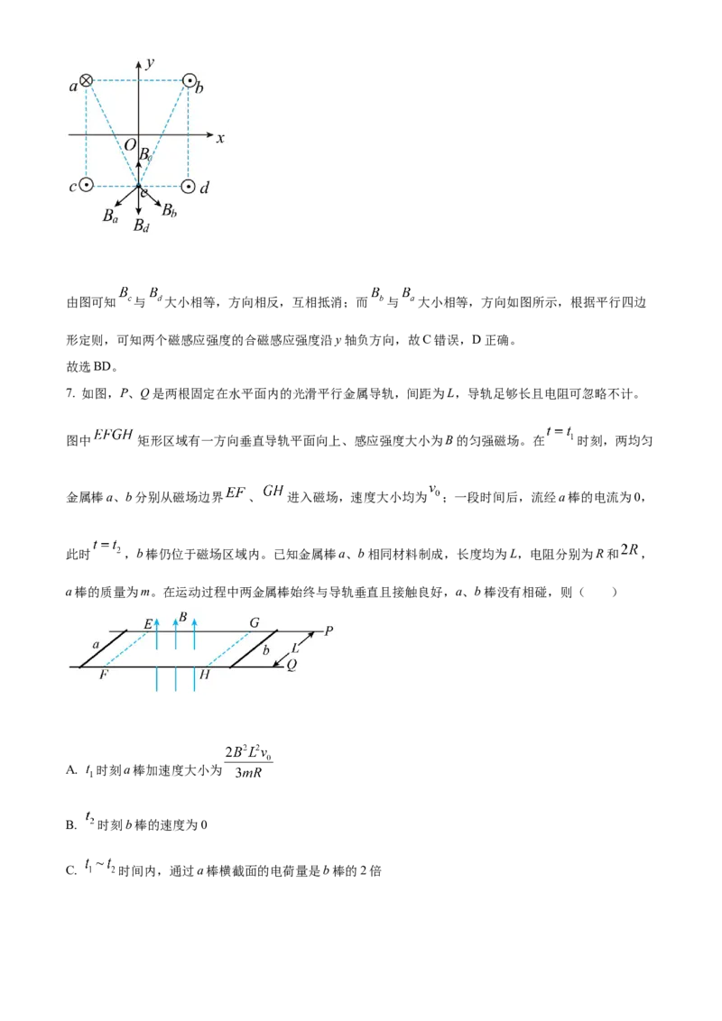 2021年福建省普通高中学业水平选择性考试物理试题（福建新高考）（解析版）_全国卷+地方卷_4.物理_1.物理高考真题试卷_2021年高考-物理_2021年新高考福建物理