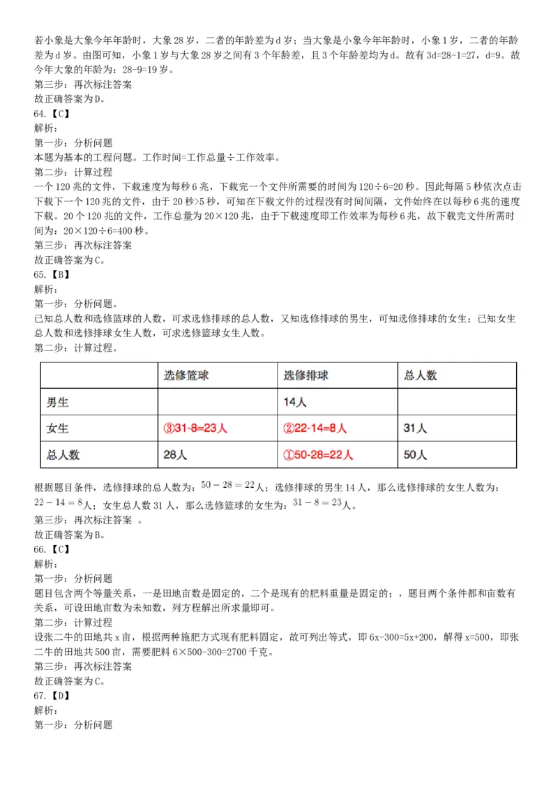 2017年7月河北省辛集市事业单位考试《职业能力测验》题（网友回忆版）_26事业职测+综合_闲鱼2026事业单位职测+综合_职测+综合真题合集ABCDE_A类-综合管理_河北