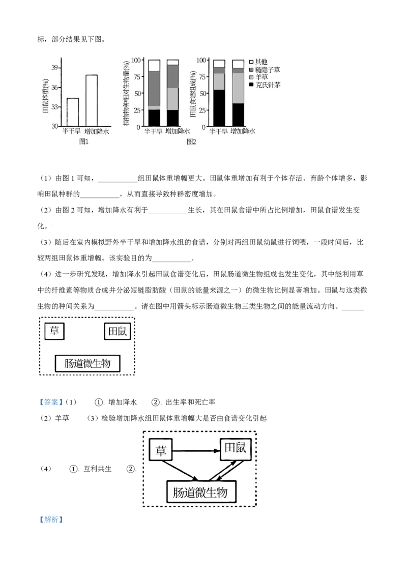 2021年天津市高考生物试卷解析版_全国卷+地方卷_6.生物_1.生物高考真题试卷_2008-2020年_地方卷_天津高考生物07-21_A4word版_天津生物PDF版（赠送）