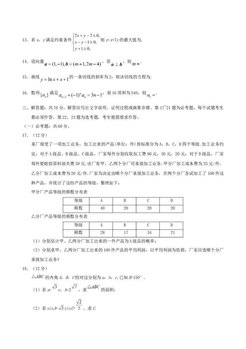 2020年江西高考文数真题及答案_全国卷+地方卷_2.数学_1.数学高考真题试卷_2008-2020年_地方卷_江西高考数学90-23