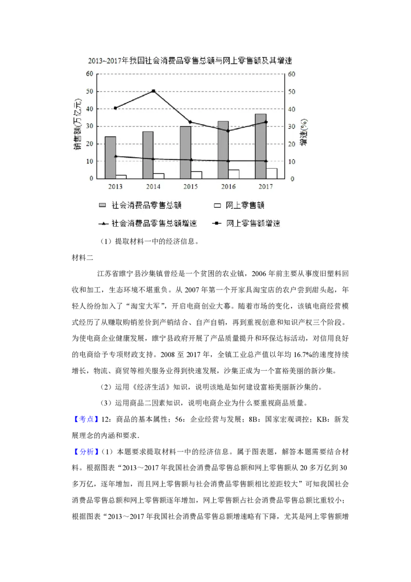 2019年天津市高考政治试卷解析版_全国卷+地方卷_9.政治_1.政治高考真题试卷_2008-2020年_地方卷_天津高考政治08-21_A4word版_天津政治PDF版（赠送）