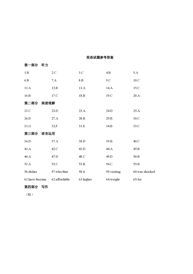 2018年浙江省高考英语6月（解析版）_全国卷+地方卷_3.英语_1.英语高考真题试卷_2008-2020年_地方卷_浙江高考英语（题08-21，听力17-19）_A4word版_PDF版（赠送）