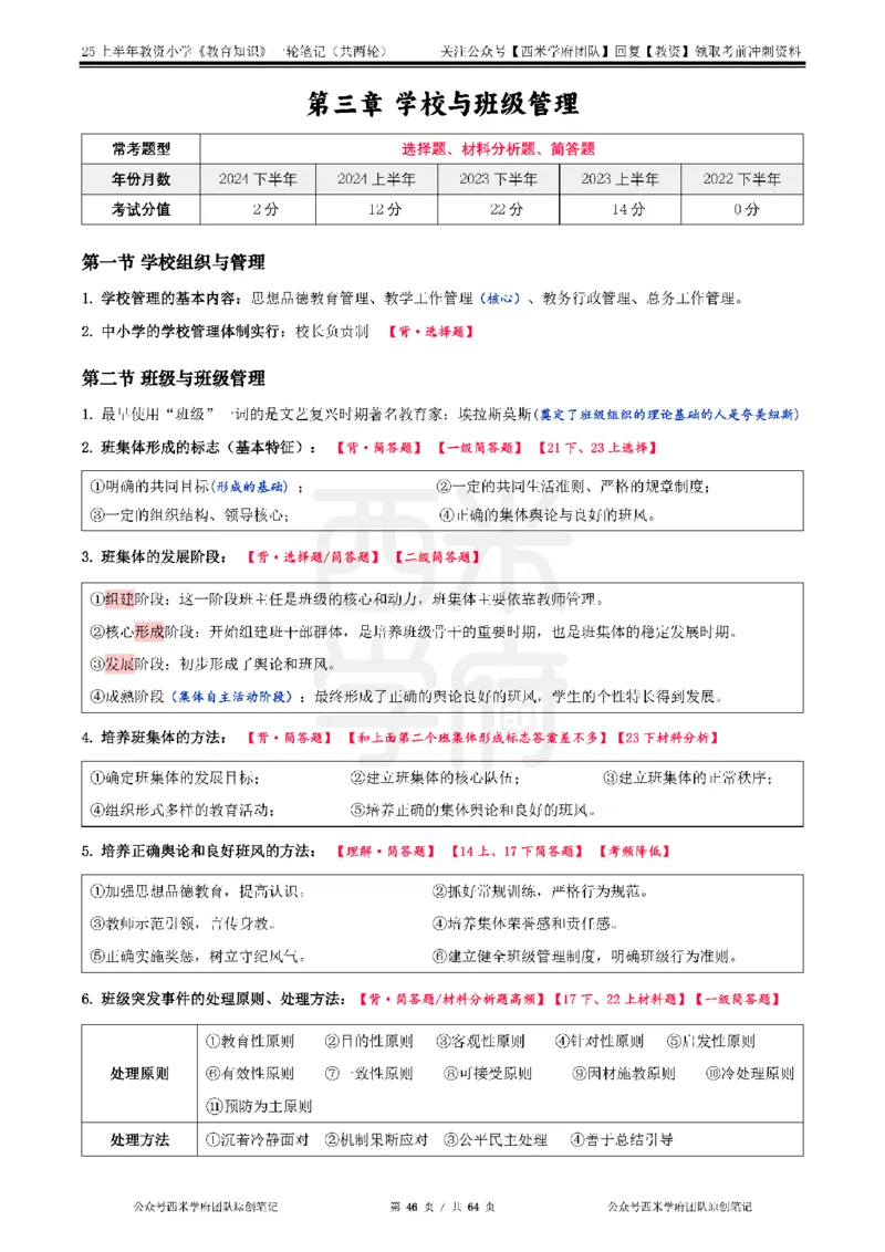 25上-小学-教育知识与能力一轮笔记_教资备考_2026上_小学（科1+科2）_01.一轮笔记+二轮笔记+默写笔记（更新中）