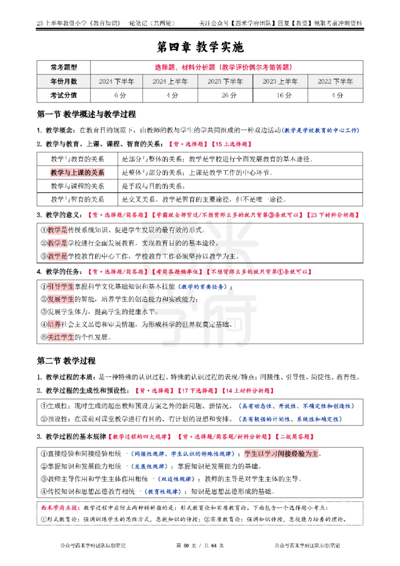 25上-小学-教育知识与能力一轮笔记_教资备考_2026上_小学（科1+科2）_01.一轮笔记+二轮笔记+默写笔记（更新中）