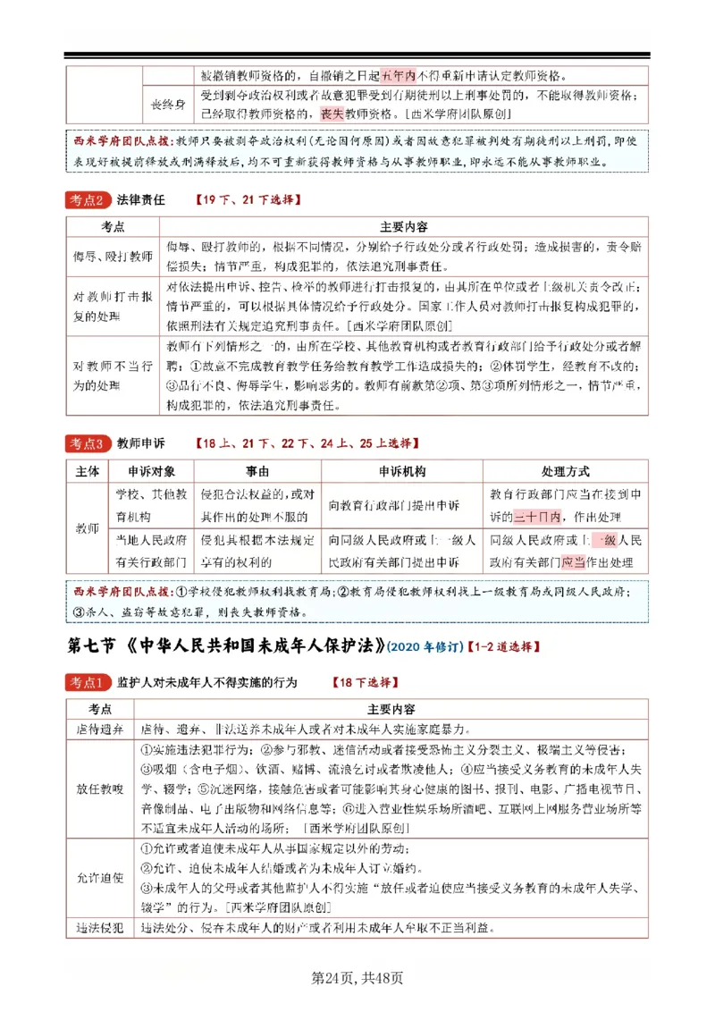 26上小学《综合素质》一轮笔记_教资备考_2026上_小学（科1+科2）_01.一轮笔记+二轮笔记+默写笔记（更新中）