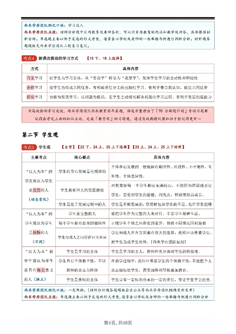 26上小学《综合素质》一轮笔记_教资备考_2026上_小学（科1+科2）_01.一轮笔记+二轮笔记+默写笔记（更新中）