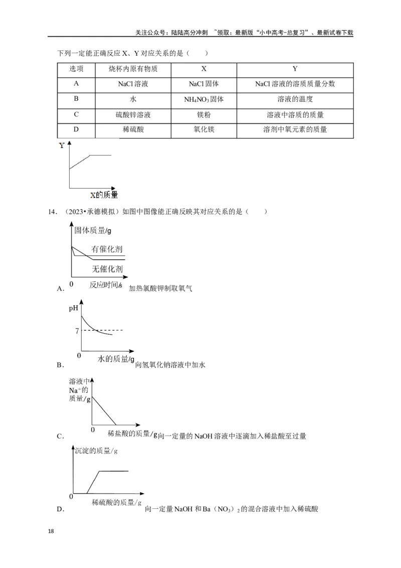 专题11酸和碱（原卷版）_02中考总复习（2026版更新中）_05-化学-中考总复习_2024年中考复习资料_一轮复习资料_完2024年中考化学复习考点一遍过（全国通用）