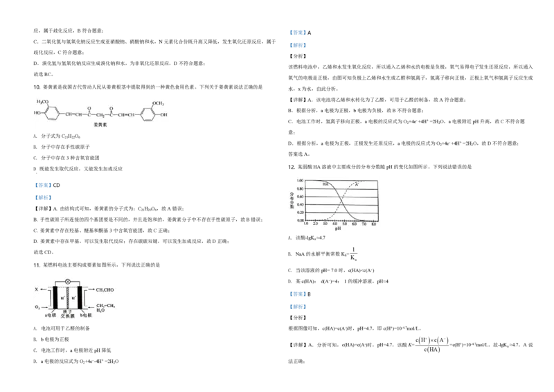 2020年海南高考化学试题及答案_全国卷+地方卷_5.化学_1.化学高考真题试卷_2008-2020年_地方卷_海南高考化学2008-2020_A3word版_PDF版（赠送）