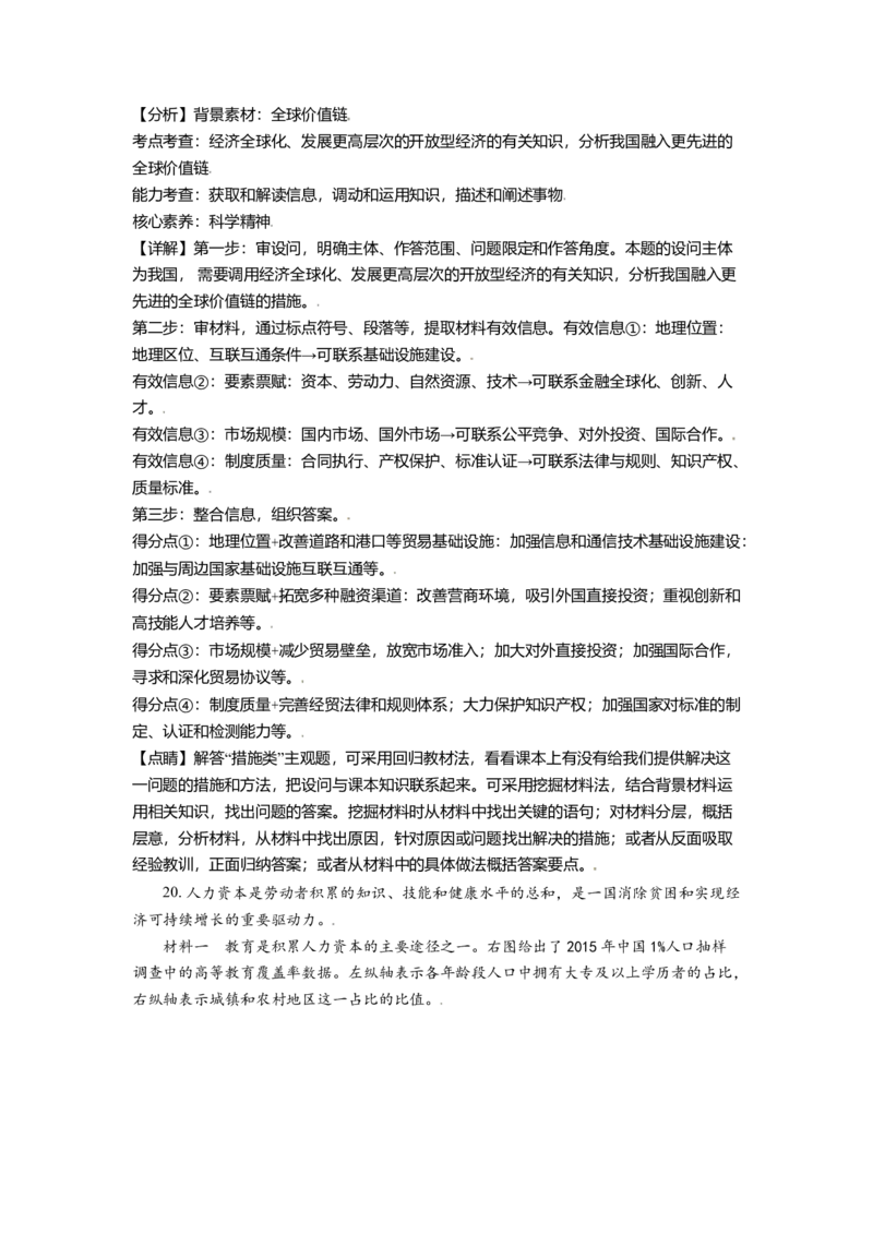 2021年北京市高考政治试卷（解析版）_全国卷+地方卷_9.政治_1.政治高考真题试卷_2008-2020年_地方卷_北京高考政治08-21_A4word版