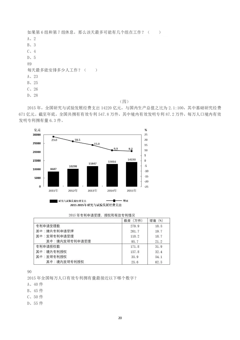 2017年上半年全国事业单位联考C类《职业能力倾向测验》真题_26事业职测+综合_闲鱼2026事业单位职测+综合_1.职测资料包_03历年真题合集(15-25年)_C类职业能力测验15-25_题目