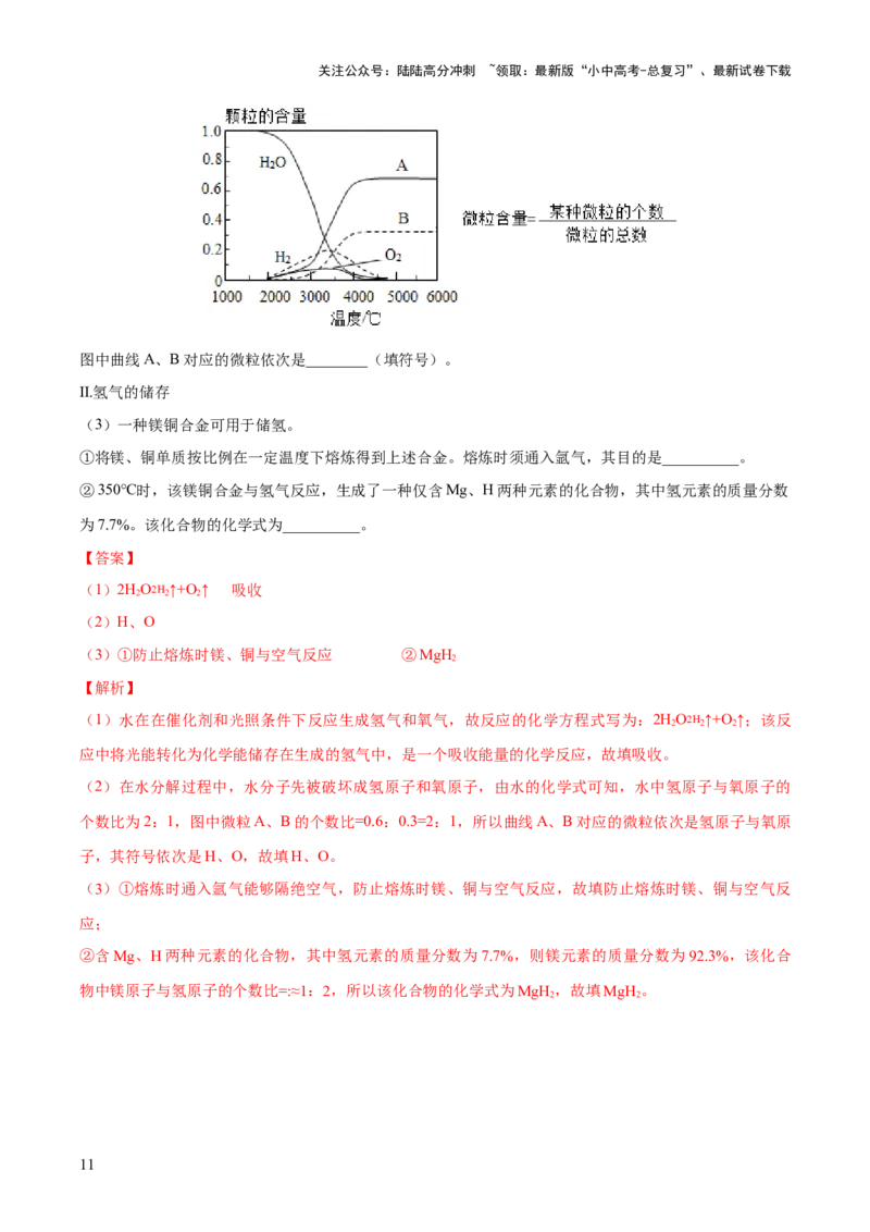 专题11燃料及其利用（测试）-2024年中考化学一轮复习讲练测（全国通用）（解析版）_02中考总复习（2026版更新中）_05-化学-中考总复习_2024年中考复习资料_一轮复习资料