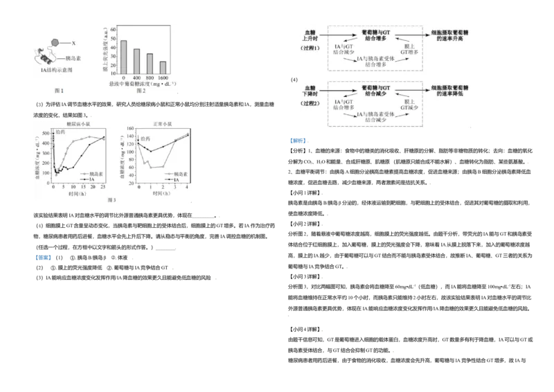 2021年北京市高考生物试卷（解析版）_全国卷+地方卷_6.生物_1.生物高考真题试卷_2008-2020年_地方卷_北京高考生物08-21_A3word版