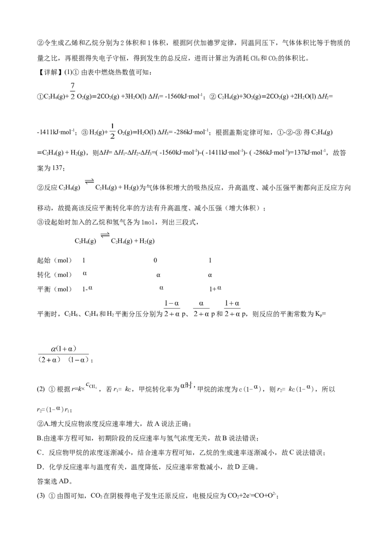 2020年高考重庆市化学卷真题及答案_全国卷+地方卷_5.化学_1.化学高考真题试卷_2008-2020年_地方卷_重庆高考化学2008-2020