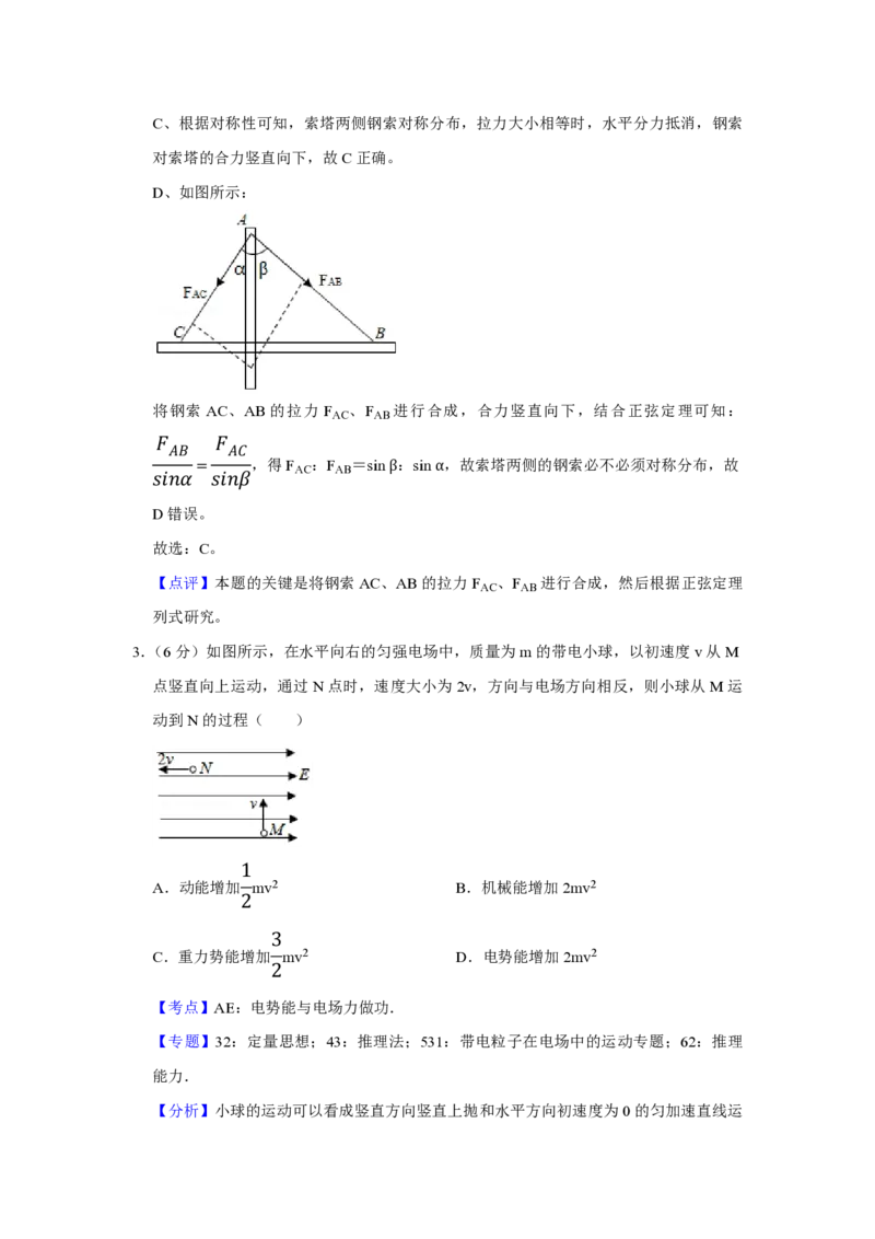2019年天津市高考物理试卷解析版_全国卷+地方卷_4.物理_1.物理高考真题试卷_2008-2020年_地方卷_天津高考物理07-21_A4word版_PDF版（赠送）
