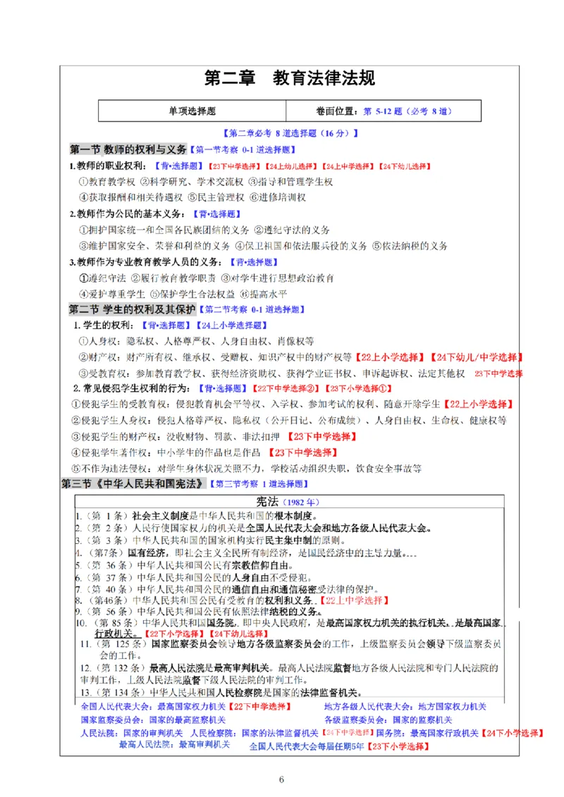 26《小学综合素质》重点笔记_教资备考_2026上_小学（科1+科2）_01.一轮笔记+二轮笔记+默写笔记（更新中）
