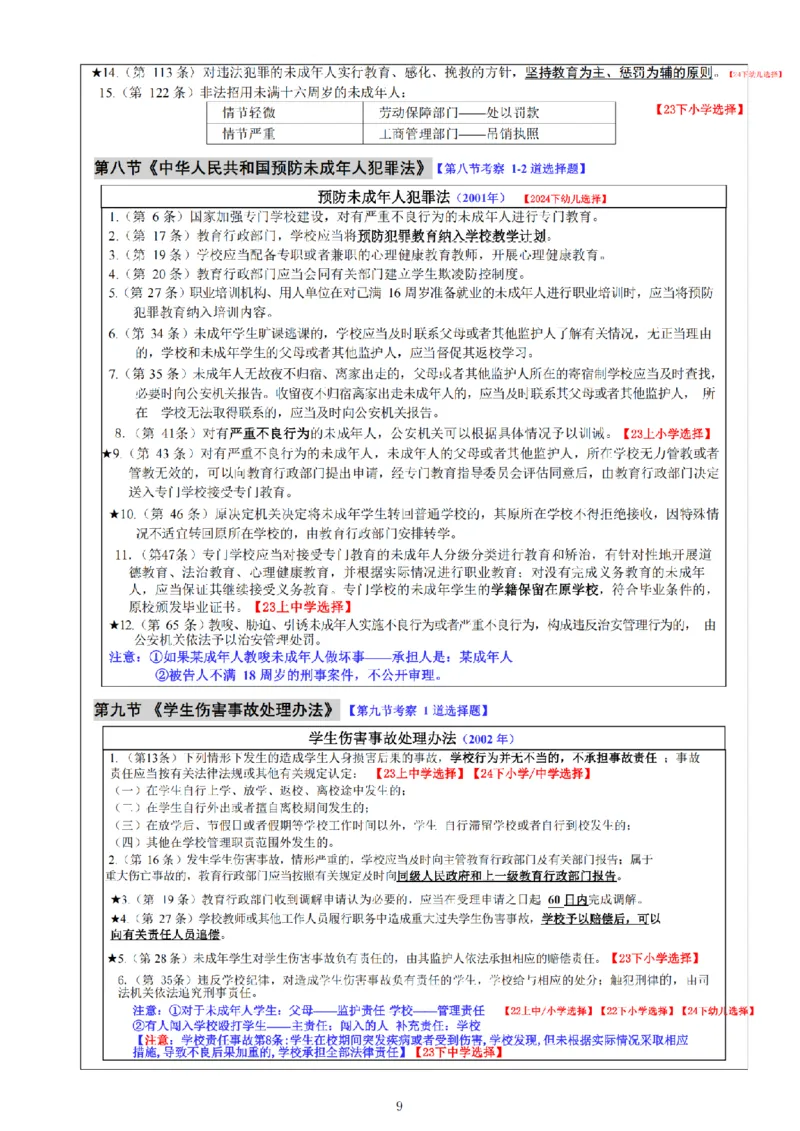 26《小学综合素质》重点笔记_教资备考_2026上_小学（科1+科2）_01.一轮笔记+二轮笔记+默写笔记（更新中）