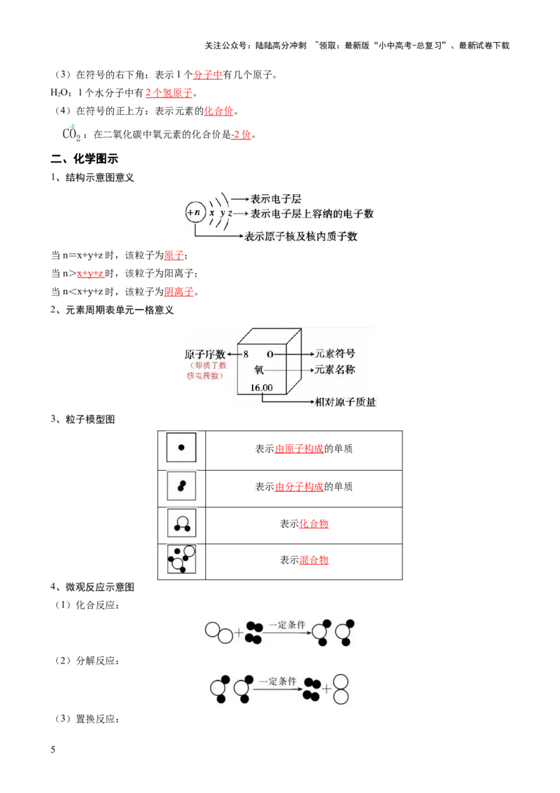 专题12化学式与化学用语（讲义）（解析版）_02中考总复习（2026版更新中）_05-化学-中考总复习_2025年中考复习资料_2025中考化学一轮复习讲义+课件_讲义_专题12+化学式与化学用语（讲义）