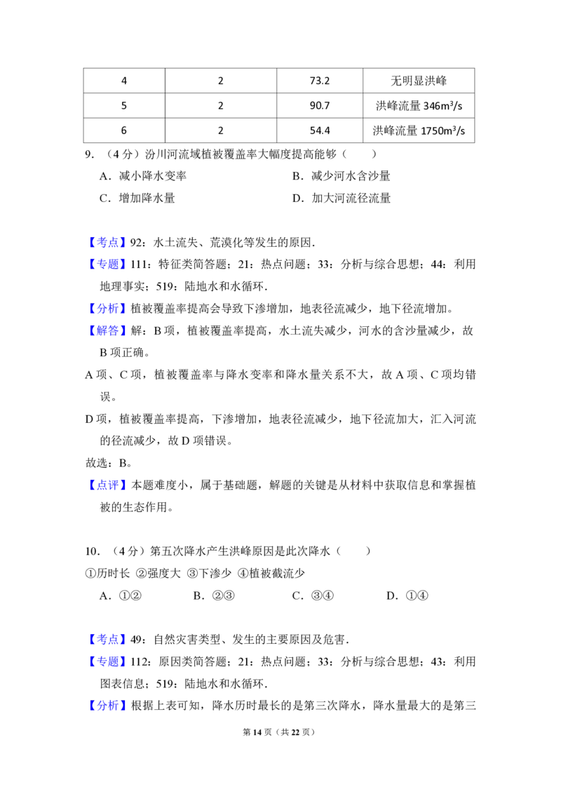 2018年全国统一高考地理试卷（新课标Ⅱ）（解析版）_全国卷+地方卷_8.地理_1.地理高考真题试卷_2008-2020年_全国卷_全国统一高考地理（新课标ii）08-21_A4word版_PDF版赠送）