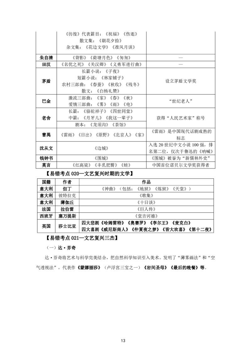 教资笔试中小幼易错考点_教资备考_2026上_小学（科1+科2）_07.常考易错题汇总