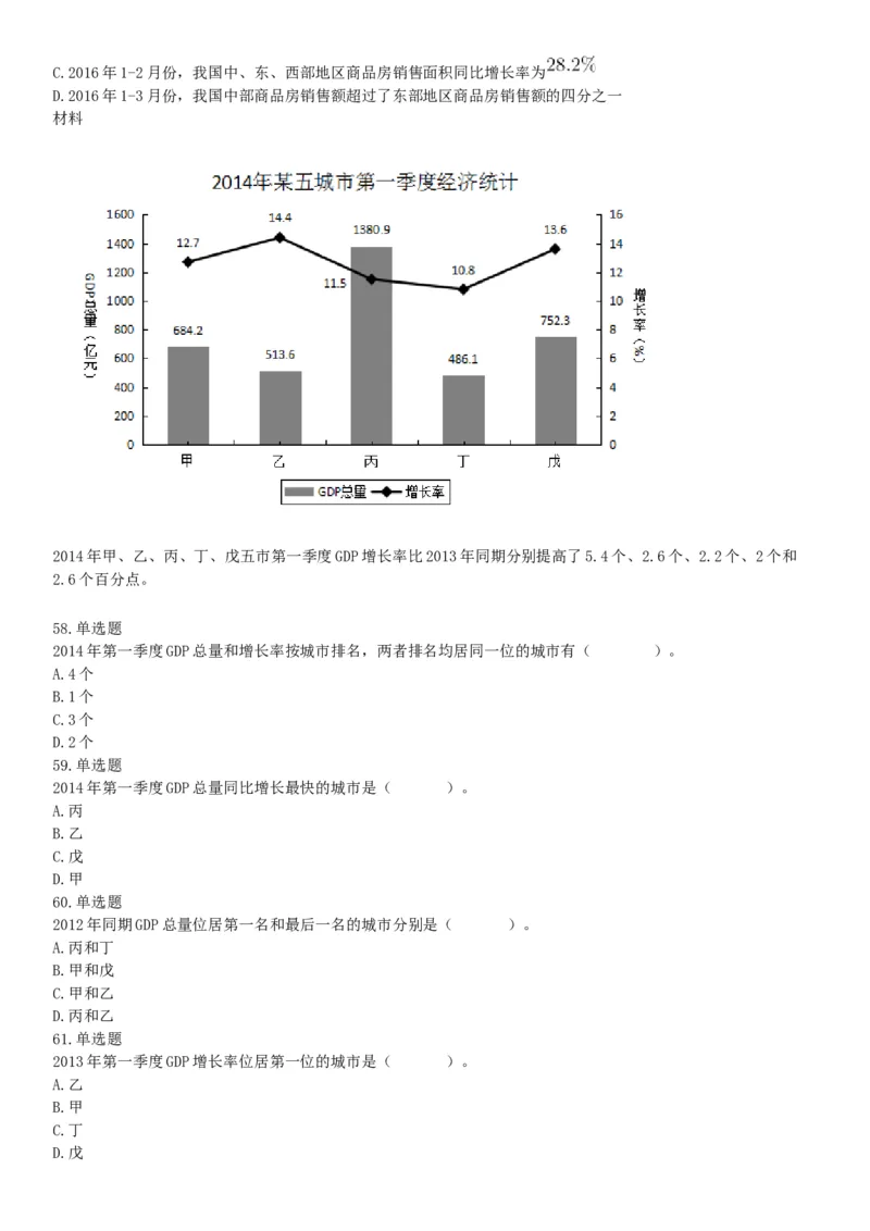 2017年6月24日四川省成都区县事业单位考试《职业能力倾向测试》题（网友回忆版）_26事业职测+综合_闲鱼2026事业单位职测+综合_职测+综合真题合集ABCDE_A类-综合管理_四川
