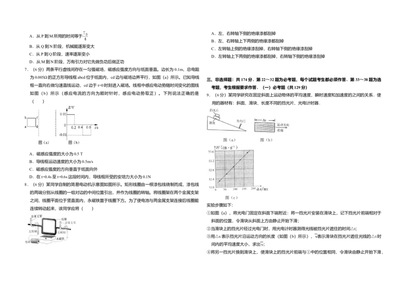 2017年全国统一高考物理试卷（新课标Ⅱ）（解析版）_全国卷+地方卷_4.物理_1.物理高考真题试卷_2008-2020年_全国卷物理_全国统一高考物理（新课标ⅱ）08-21_A3word版