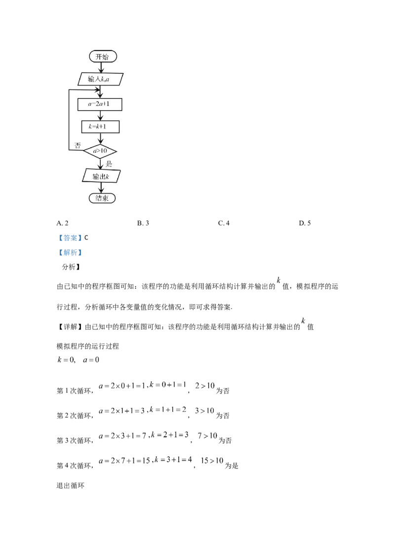 2020年全国统一高考数学试卷（文科）（新课标Ⅱ）（解析版）_全国卷+地方卷_2.数学_1.数学高考真题试卷_2008-2020年_地方卷_辽宁省高考数学08-22_数学（文科）_A4word版