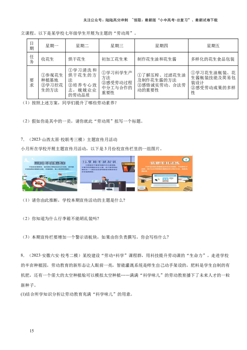 专题11维护国家利益（练习）（原卷版）_02中考总复习（2026版更新中）_07-道法-中考总复习_2024年中考复习资料_一轮复习_2024年中考道德与法治一轮复习讲练测（全国通用）