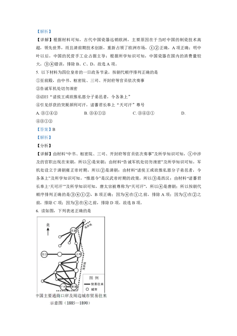 2021年北京市高考历史试卷（解析版）_全国卷+地方卷_7.历史_1.历史高考真题试卷_2008-2020年_地方卷_北京高考历史08-21_A4word版_PDF版（赠送）