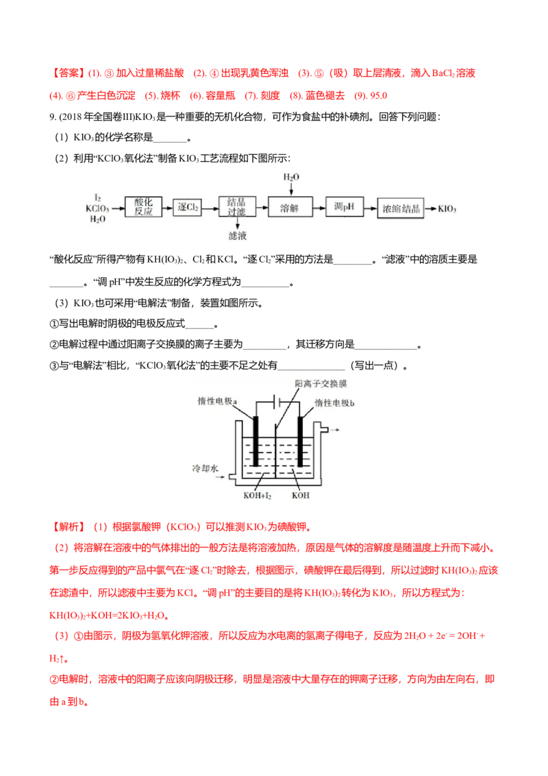 2018年高考新课标全国3卷理综化学及答案_全国卷+地方卷_5.化学_1.化学高考真题试卷_2008-2020年_地方卷_四川高考化学2008-2020