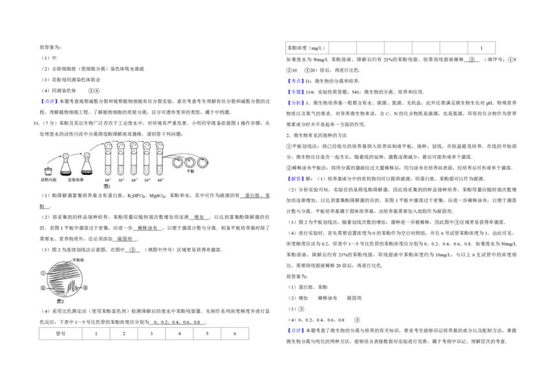 2017年江苏省高考生物试卷解析版_全国卷+地方卷_6.生物_1.生物高考真题试卷_2008-2020年_地方卷_江苏高考生物07-20_A3word版_PDF版（赠送）