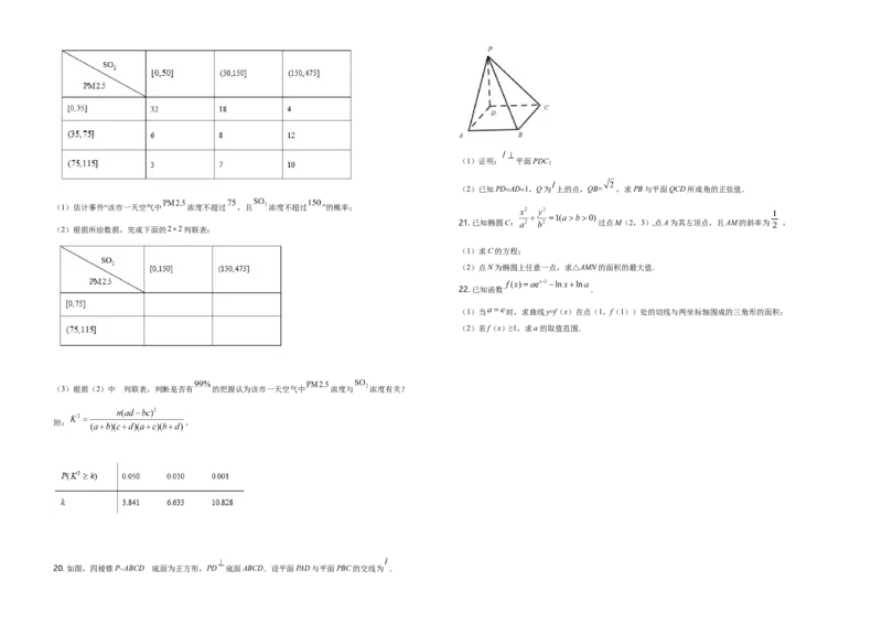 2020年海南省新高考数学试题及答案_全国卷+地方卷_2.数学_1.数学高考真题试卷_2008-2020年_地方卷_海南高考数学08-22_A3word版_答案版
