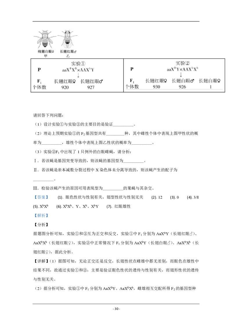 2020年江苏省高考生物试卷解析版_全国卷+地方卷_6.生物_1.生物高考真题试卷_2008-2020年_地方卷_江苏高考生物07-20_A4word版_PDF版（赠送）