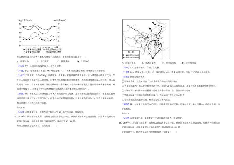2019年江苏省高考地理试卷解析版_全国卷+地方卷_8.地理_1.地理高考真题试卷_2008-2020年_地方卷_江苏高考地理08-21_A3word版_PDF版（赠送）