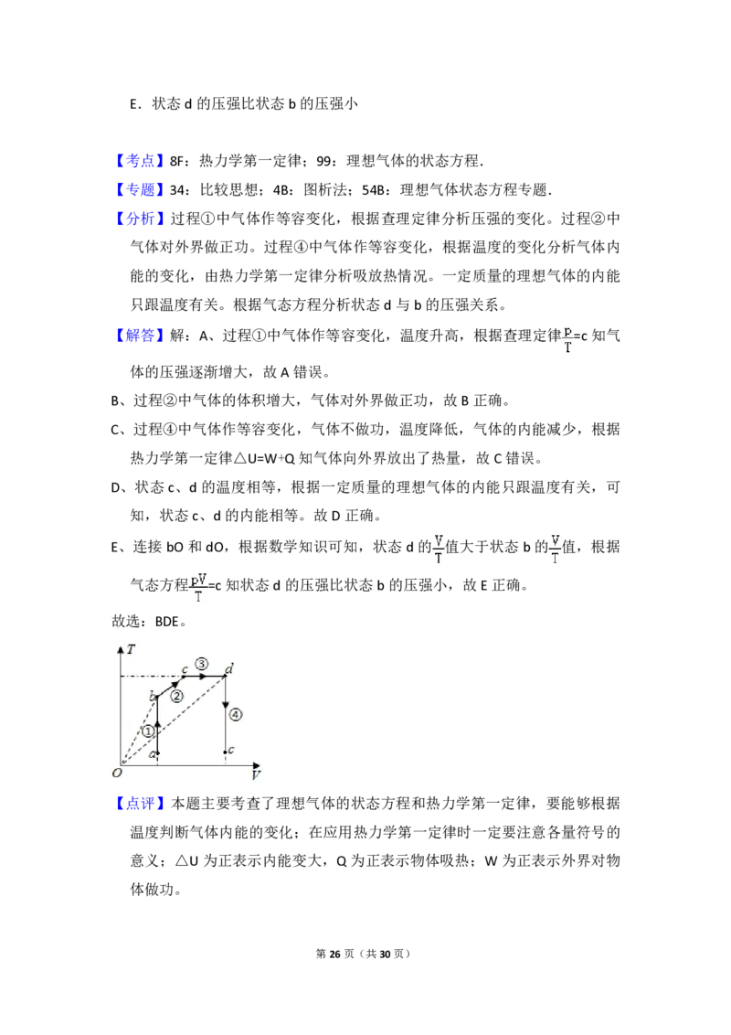2018年高考真题物理（山东卷）（解析版）_全国卷+地方卷_4.物理_1.物理高考真题试卷_2008-2020年_地方卷_山东高考物理08-21_山东高考物理_A4版_pdf版