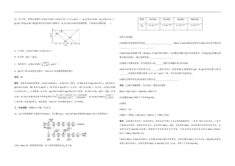 2020年高考真题化学（山东卷）（解析版）_全国卷+地方卷_5.化学_1.化学高考真题试卷_2008-2020年_地方卷_山东高考化学2008-2021_山东高考化学_A3版_PDF版