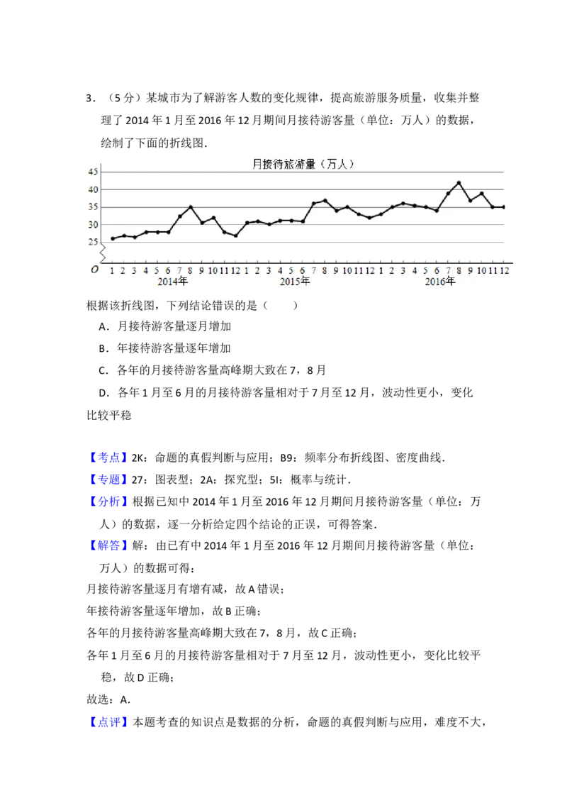 2017年全国统一高考数学试卷（文科）（新课标Ⅲ）（解析版）_全国卷+地方卷_2.数学_1.数学高考真题试卷_2008-2020年_地方卷_云南高考数学16-22_全国统一高考数学（文科）（新课标ⅲ）_633