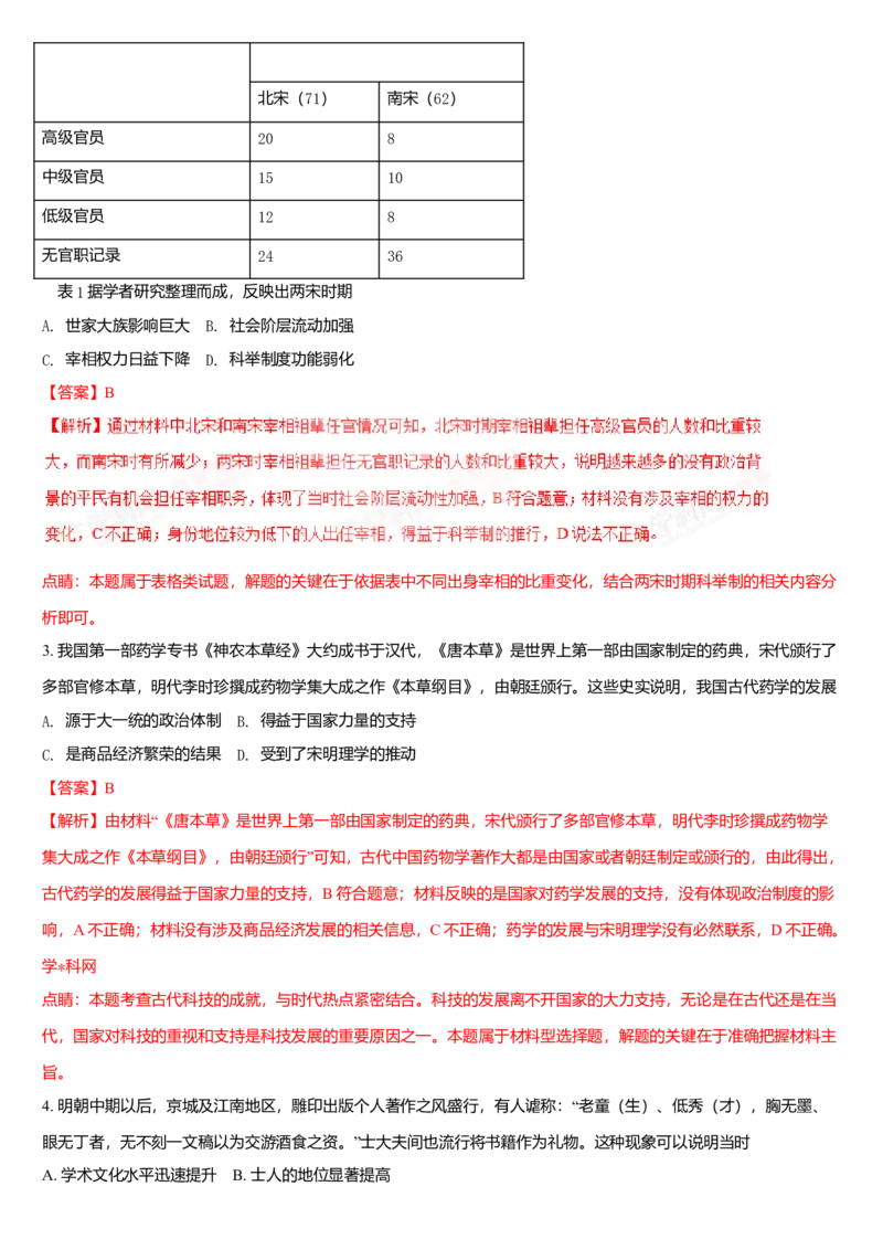 2018高考贵州卷文综历史试题及答案_全国卷+地方卷_7.历史_1.历史高考真题试卷_2008-2020年_地方卷_贵州高考历史08-20